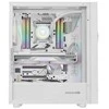 NATEC Genesis PC Case Diaxid 605 baltas ARGB