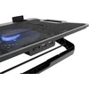 NATEC DIPPER 2 laptop cooling pad 43.9 cm (17.3") 650 RPM Juodas