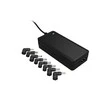 NATEC NZU-0990 Universal Nešiojamas kompiuteris AC Adapteris Torpedo UNI-70 juodas