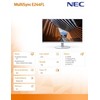 NEC Monitorius MultiSync E244FL 24 cale USB-C HDMI balta
