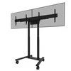 Laikiklis NEOMOUNTS BY NEWSTAR DUAL SCREEN ADAPTER FOR WL55/FL55-875BL1, FROM 42" UP TO 65" VESA 800X400, 50 KG. PER DISPLAY