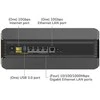 Maršrutizatorius Netgear Nighthawk WiFi 7 trijų juostų RS700S-100EUS