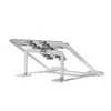 Neomounts NEWSTAR NOTEBOOK DESK STAND Sidabrinis (ERGONOMIC)