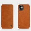Dėklas NILLKIN QIN BOOK IPHONE 12 MINI BROWN
