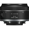 Objektyvas „Canon RF-S 7,8 mm F4 STM Dual“.