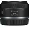 Objektyvas „Canon RF-S 7,8 mm F4 STM Dual“.