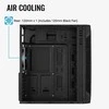 AEROCOOL AEROPGSSPLIT-A-BKRGB kompiuterio dėklas ATX Aerocool SPLIT RGB USB 3.0 - RGB STRIP 1x120mm VENTILIATORIUS