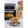 Mikrobangų krosnelė Adler | Airfryer Oven | AD 6309 | Power 1700 W | Capacity 13 L | Nerūdijantis plienas/Juodas