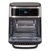 Mikrobangų krosnelė Adler | Airfryer Oven | AD 6309 | Power 1700 W | Capacity 13 L | Nerūdijantis plienas/Juodas