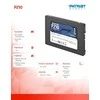 Kietasis vidinis diskas Patriot P210 SSD SATA III 2.5", 1 TB