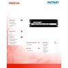 SSD diskas Patriot P400 V4 M.2 PCI-Ex4 NVMe 1000GB 6GB/s (P400VP1TBM28H)