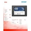 Kietasis vidinis diskas Patriot P210 SSD SATA III 2.5", 512 GB
