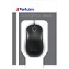 Verbatim optinė pelė Silent USB-A 1000 dpi juodos spalvos 49024