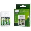 Įkroviklis Philips + 2x700mAh AAA + 2x1300mAh AA