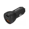 Philips USB-A + USB C automobilinis įkroviklis