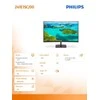 Monitorius Philips 241E1SC/00 23.6", Juodos spalvos