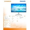 Philips | Monitorius | 241V8AW/00 | 23.8 " | IPS | 16:9 | 75 Hz | 4 ms | 1920 x 1080 pikselių | 250 cd/m² | Baltas