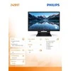Monitorius Philips 242B9T/00 23.8", Juodos spalvos