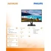 Monitorius Philips S Line 242S1AE/00 LED ekranas 60,5 cm (23.8") 1920 x 1080 pikseliai „Full HD“ Juoda