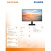 Monitorius Mmd Monitors Displays PHILIPS 24E1N1300A/00 23.8inch IPS 1920x1080 16:9 HDMI USB Juodas