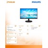 Philips | Monitorius | 271V8LAB/00 | 27 " | VA | 16:9 | 100 Hz | 4 ms | 1920 x 1080 pikselių | Juodas