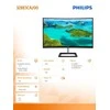 PHILIPS Lenktas LCD monitorius su „Ultra Wide-Color“ / 328E1CA/00 /  31,5 col. / 4K UHD / VA / HDMI/DP / garsiakalbiai