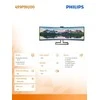 Monitorius Philips 499P9H/00 48,8" (124 cm), Juodos spalvos