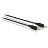 Laidas PHILIPS 3.5mm M, 3.5mm M, 3m, juodas SWA2533W/10