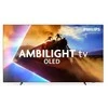 Televizorius Philips OLED 4K Ambilight TV | 55OLED770/12 | 55" | Smart TV | TITAN OS | UHD | Pilkas