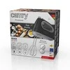 Virtuvinis kombainas Camry | Hand mixer | CR 4220b | Hand Mixer | 300 W | Greičių skaičius 5 | Turbo mode | Juodas