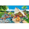 Žaislų rinkinys - Playmobil 70743 Šeimos Kempingo Išvyka Rinkinys Su Figūrėlėmis Ir Priedais, Daugiaspalvis