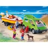 Žaislų rinkinys - Playmobil 4144 Šeimos furgonas su valties priekaba (Playmobil, furgonas, priekaba, valtis)