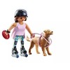 Playmobil My Life 71739 Skaterka su retriverem