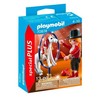 PLAYMOBIL - 70874 - Menininkas su poniu - Specialus plius personažas - Priedai - Vaikiškas žaislas