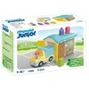 „Playmobil“ – JUNIOR: Statybinis sunkvežimis su garažu (71686)