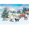 Playmobil Advento kalendorius Arklių pasaulis - Kalėdinis pasivažinėjimas rogėmis, 71345