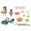 Playmobil Rinkinys su šalies figūrėlėmis 71306 krovininis dviratis