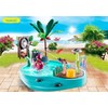 70610 Playmobil, linksmas baseinas su vandens purslais