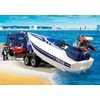 Žaislas - Playmobil 5187 Policijos sunkvežimis su greitaeige valtimi (Playmobil, 5187, nuo 4 metų, įvairių spalvų)