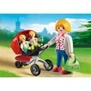 PLAYMOBIL CITY LIFE motina su vežimėliu dvynukų, 5573