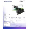 Vaizdo plokštė PNY GeForce RTX 5070 Triple Fan 12GB DLSS 4