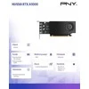 Vaizdo plokštė PNY NVIDIA RTX A1000 8GB GDDR6