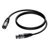 Procab Kabelis XLR kištukas – XLR moteris 15M – CAB901/15
