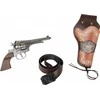 Pulio Metalinis kaubojus revolver su laikikliu ir diržas 149 / 0 Gonher