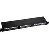Q Lantec Patchpanel STP cat.5e 19 colių 1U 24xRJ45 LSA