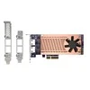 QNAP QM2-2P2G2T tinklo plokštė Vidinis Ethernet 2500 Mbit/s