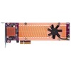 „Qnap QM2-4P-384“, PCIe SSD išplėtimo plokštė, 4 x M.2 2280 M.2 PCIe (3 kartos x4), žemo profilio / viso aukščio laikiklis