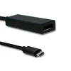 QOLTEC 50377 USB 3.1 adapteris C tipo vyriškas / DP moteriškas 4K 23cm