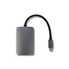 Qoltec USB adapteris Type C male / HDMI Female | VGA Moteris