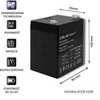 QOLTEC 53033 Baterija AGM 12V 4.5Ah max.1.35A